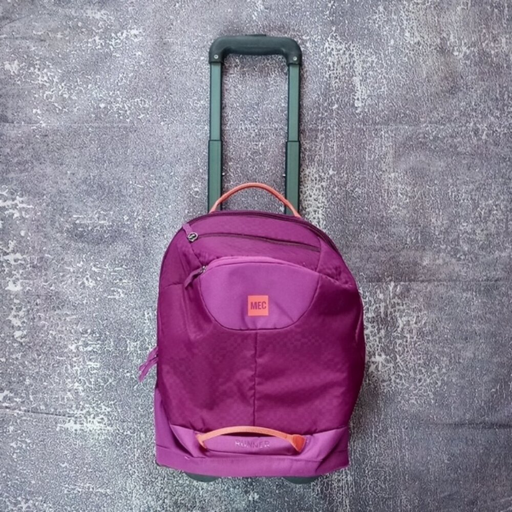 MEC RUNNER Purple TRAVEL Backpack UNISEX